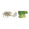 JTT 592019 - Sycamore Trees Kit 1.5"-3", 30pcs    - N Scale