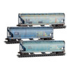 Micro-Trains Line 98305092 - Union Pacific® ex-SSW ex-GWS Weathered 3-Pack Golden West Service (SSW) 70344, 73355, 74679 - N Scale
