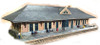 N Scale Architect 10049 - New York Central ‘Lines West Station’  - N Scale Kit