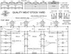 N Scale Architect 10703 - Quality Meat Stock Yard  - N Scale Kit