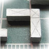 N Scale Architect 20085 - Roof Ductwork 90 Degree Sections  - N Scale