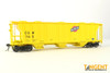 Tangent Scale Models 35016-01 - Pullman-Standard PS-2 3215CuFt Covered Hopper Chicago & Northwestern (CNW) CGW 765 - HO Scale