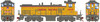 Athearn Genesis 66264 - EMD MP15AC (DC Silent) Union Pacific (UP) 1463 - HO Scale