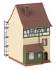Faller 232175 -  Old-Town House with Scaffolding  - N Scale Kit