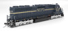 PRE-ORDER: Broadway Limited 9814 - EMD SD45 DC Silent Morrison Knudsen (MKCX) MPI 9005 - HO Scale