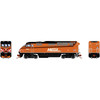 Athearn 15401 - EMD F59PHI w/ DCC and Sound Metra (METX) 405 Milwaukee Road Heritage - N Scale