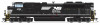 PRE-ORDER: Broadway Limited 9770 - EMD SD70ACe DC Silent Norfolk Southern (NS) 1032 - HO Scale