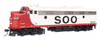 Walthers Proto 920-49557 - EMD FP7 (DC Silent) Soo Line (SOO) 503A - HO Scale