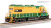 Broadway Limited 8930 - EMD GP35 (DCC and Sound) Conrail (CR) 3639 Yellow/Green EX RDG Patch - HO Scale