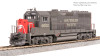 Broadway Limited 8947 - EMD GP35 (DC Silent) Southern Pacific (SP) 6652 - HO Scale
