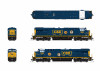 PRE-ORDER: Broadway Limited 9867 - GE ES44AC (DC Silent) CSX (CSXT) 3099 - HO Scale