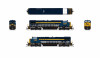 PRE-ORDER: Broadway Limited 9887 - GE ES44AC (DC Silent) CSX (CSXT) 1869 C&O Heritage - N Scale