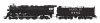 PRE-ORDER: Broadway Limited 8873 - Baldwin 3460 Class “Super Hudsons” 4-6-4 (DC Silent) Atchison, Topeka and Santa Fe (ATSF) 3464 Post-1942 - HO Scale