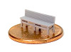 Showcase Miniatures 630 - 88" Station Benches (4)  - N Scale