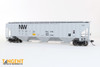 Tangent Scale Models 36220-03 - NW Roanoke Shops 4750CuFt Covered Hopper Norfolk & Western (NW) 177117 "Delivery HC-71 1973" - HO Scale
