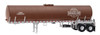 Walthers SceneMaster 949-12355 - Food Grade Tank Trailer Gourmet Chocolate Co.  - HO Scale