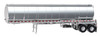 Walthers SceneMaster 949-12360 - Petroleum Tank Trailer Painted Unlettered  - HO Scale