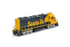 Athearn Genesis 66252 - EMD GP39-2u (DC Silent) Atchison, Topeka and Santa Fe (ATSF) 3409 - HO Scale