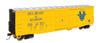 Walthers Mainline 910-46707 - 50' Waffle Side Boxcar (Pullman-Standard Door) Delaware & Hudson (D&H) 24029 - HO Scale