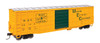 Walthers Mainline 910-46714 - 50' Waffle Side Boxcar (Superior Door) Maine Central (MEC) 29142 - HO Scale
