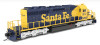 Broadway Limited 9481 - EMD SD40-2 (DC Silent) BNSF 6951 ATSF Patch - N Scale