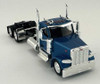 HO Logistics Replicas 589061 - Peterbilt 589 2-Axle Day-Cab Semi Tractor Metallic Blue  - HO Scale