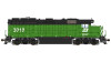 PRE-ORDER: Class One Model Works LM00153 - EMD GP40 (DC Silent) Burlington Northern (BN) 3010 - HO Scale