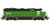 PRE-ORDER: Class One Model Works LM00155 - EMD GP40 (DC Silent) Burlington Northern (BN) 3018 - HO Scale