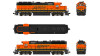 PRE-ORDER: Class One Model Works LM00405 - EMD GP40 (DCC and Sound) BNSF 3001 - HO Scale