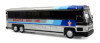Iconic Replicas 87-0622 - 2001 MCI D4000 Coach: Brewster Gray Line  - HO Scale