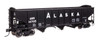 Walthers Mainline 910-56734 - 70-Ton AAR 3-Bay Open Hopper Alaska Railroad (ARR) 14720 - HO Scale