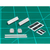 MACRail 801 - MOW Car Solar Panel (CSXT Version Plate Bracket)   - HO Scale Kit