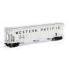 Athearn 81576 - FMC 4700 Covered Hopper Western Pacific (WP) 12099 - HO Scale