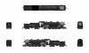 PRE-ORDER: Broadway Limited 10092 - USRA Light Mikado (DC Silent) Union Pacific (UP) 2485 - N Scale