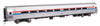 Walthers Proto 920-12215 - 85' Amfleet I 84-Seat Coach (Lighted) Amtrak (AMTK) Phase III #21096 - HO Scale