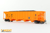 Tangent Scale Models 32014-11 - Bethlehem Steel 3350CuFt Quad Coal Hopper Louisville & Nashville (L&N) 193589 "Delivery Orange" 1974 - HO Scale