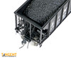 Tangent Scale Models 32016-22 - Bethlehem Steel 3350CuFt Quad Coal Hopper Louisville & Nashville (L&N) 197631 "Delivery White Slant 1976" - HO Scale