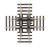 Walthers Track 948-83090 - Code 83 90-Degree Crossing  - HO Scale