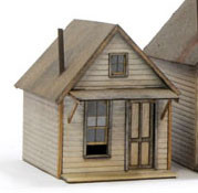 Banta Modelworks 2126 Blacksmith Carpentry Shop Annex HO Scale Kit