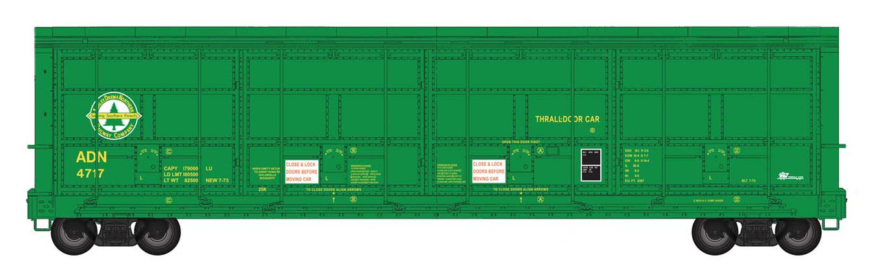 PRE-ORDER: Walthers Proto 920-101939 - 56' Thrall All-Door Boxcar