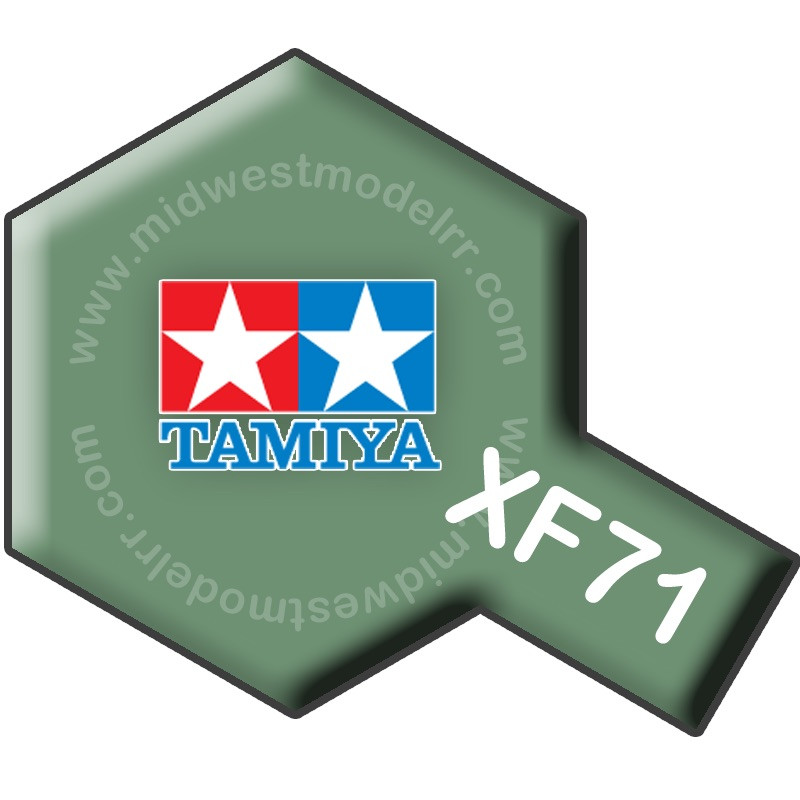 Tamiya 81371 - XF71 Cockpit Green (IJN) 23ml - Midwest Model Railroad