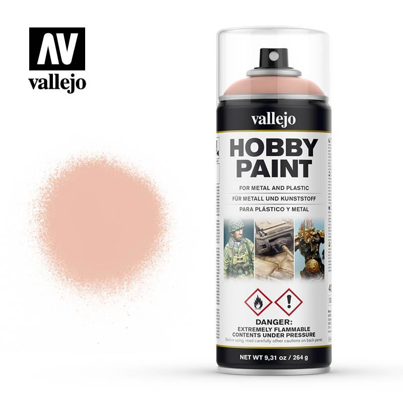 Vallejo 28024 - Hobby Spray Paint - Fantasy Pale Flesh 400mL