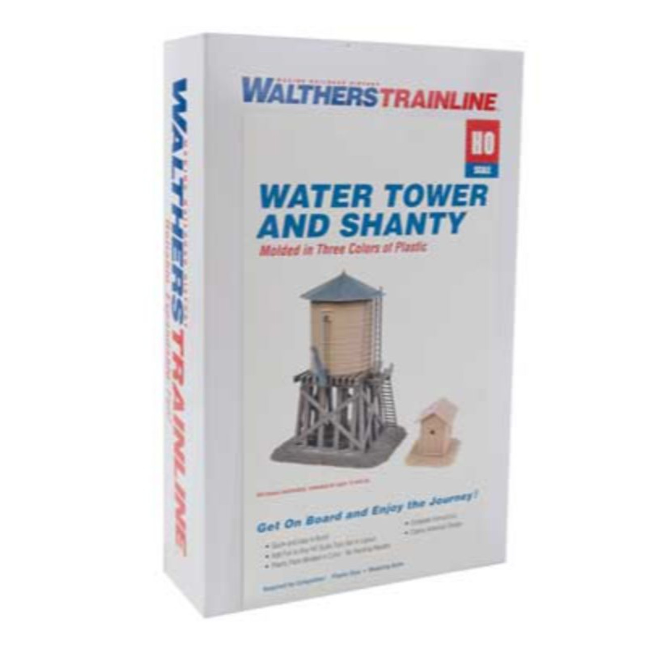 Walthers HO Water Tower and Shanty Kit