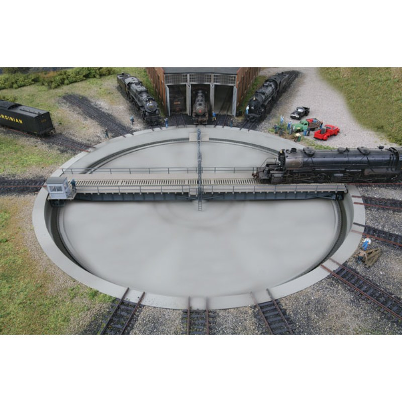 Walthers Cornerstone 933-2859 - Motorized 130' Turntable DC/DCC