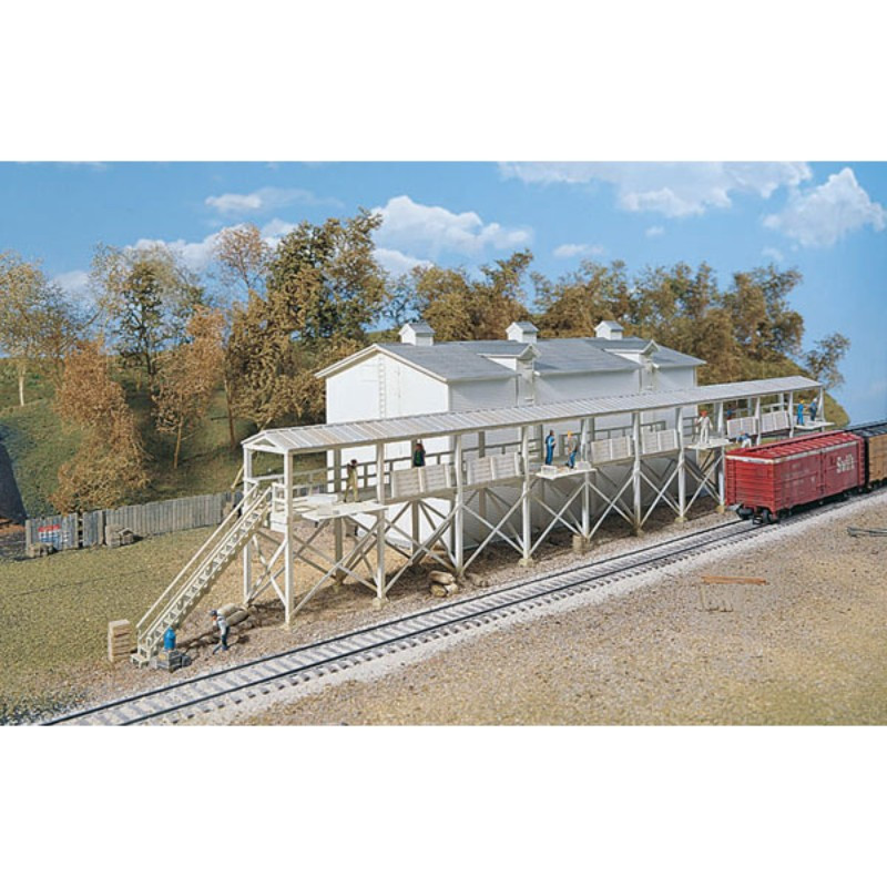 Walthers H0 - 933-3024/933-3049 - Model train building kits (2) - 2