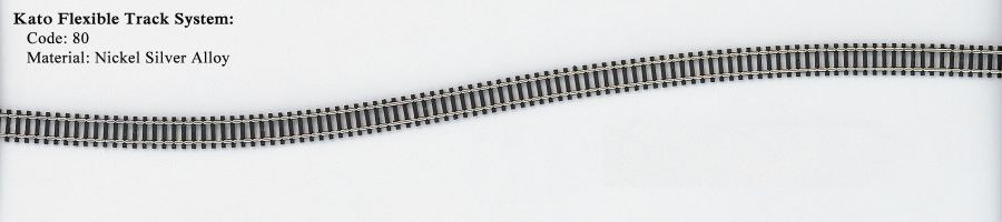 Kato 21-000 - 808mm 31.8 inch Flex Track (10pcs) - N Scale
