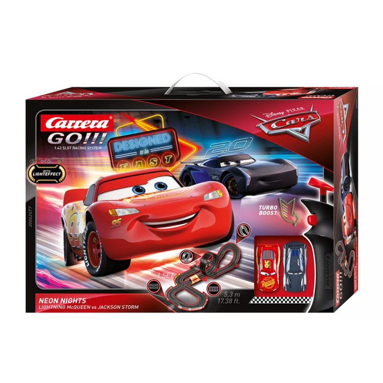 Carrera 20062477 - Disney·Pixar Cars - Neon Nights