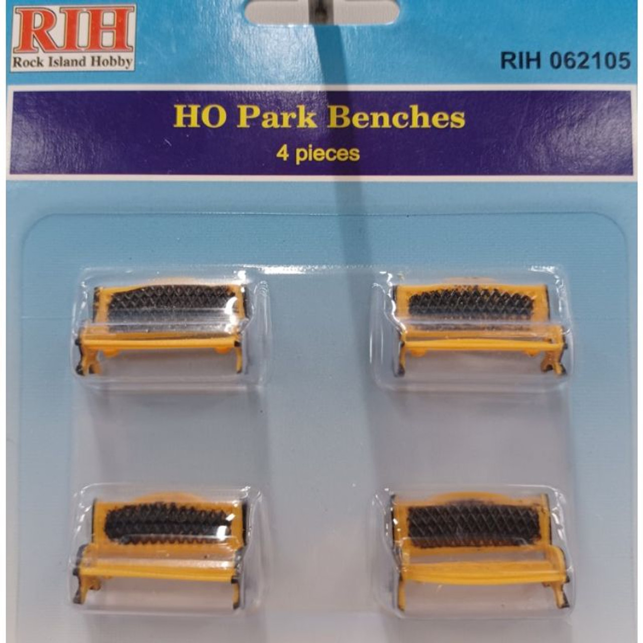 Rock Island Hobby RIH062105 - HO Scale Park Benches