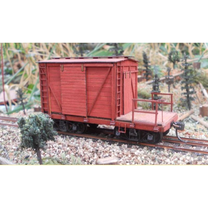 Phoenix Model Buildings 2402 - 24 ft MOW/Logging Caboose - HO Scale Kit ...