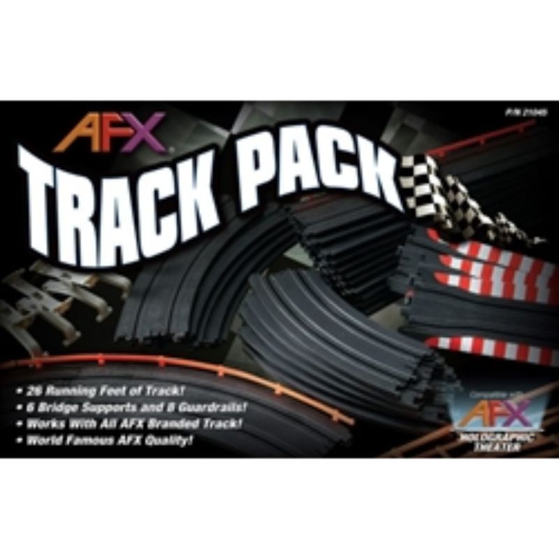 AFX Racing 21045 - Track Pack Slot Car Expansion Set - 26 Feet